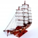 Модель корабля з дерева Cutty Sark тисяча вісімсот шістьдесят дев'ять 65 см 6001 Two Captains
