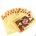 Пластикові гральні карти золотисті Євро A192 Lucky Gamer