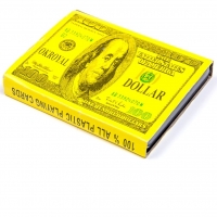 Пластиковые игральные карты 2 колоды Доллары A194 Lucky Gamer