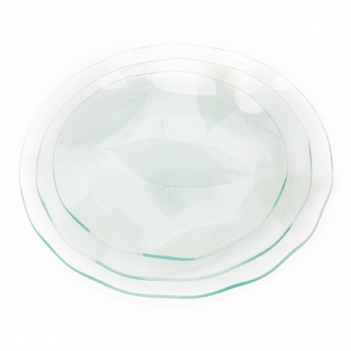 Набор тарелок TR009 3 предмета стекло 
