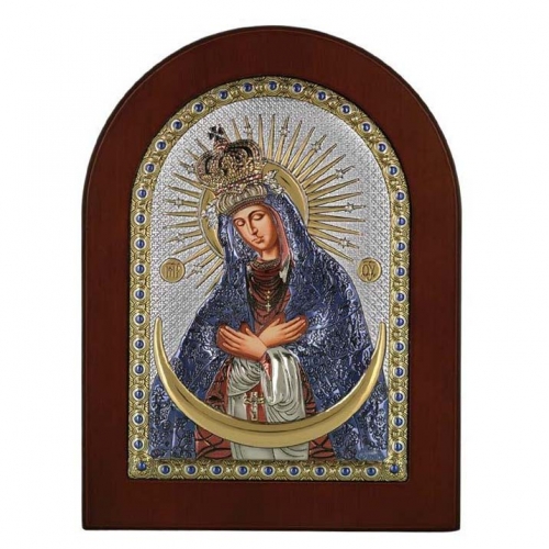 Ікона Остробрамської Божої Матері MA / E1116-BX-C Prince Silvero