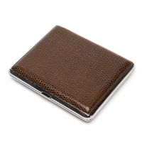 Портсигар кожаный на 18 сигарет 18-6 D. Smoker