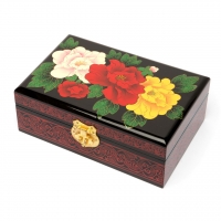 Шкатулка дерев'яна Троянди А003 