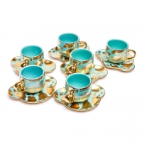 Чайный набор JHBC 8001 на 6 персон 12 предметов 