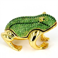 Шкатулка статуетка жаба 01035 