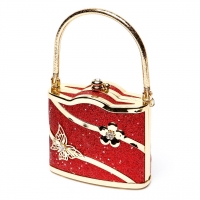 Дамская сумочка красная 02 