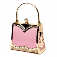 Женская маленькая сумочка розовая 05 