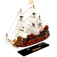 Модель корабля парусник Le Soleil Royal 30 см С23-3 Two Captains