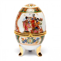 Шкатулка з порцеляни в формі яйця 3-3 