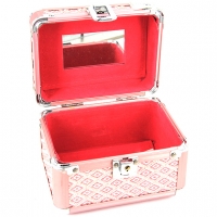 Шкатулка сундучок средняя розовый ромб 8152-2 