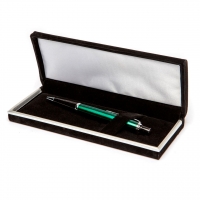 Подарочная ручка шариковая зеленая Ш-929-В-2  Подарочная ручка шариковая зеленая Ш-929-В-2