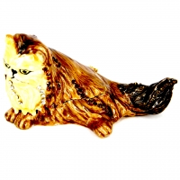 Шкатулка зі стразами у вигляді статуетки кішки 10711B 