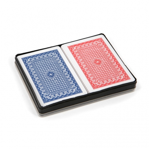 Професійні гральні карти із пластику 2 колоди С233 Lucky Gamer