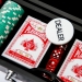 Набір для покеру на 100 фішок в кейсі WS11100 Lucky Gamer
