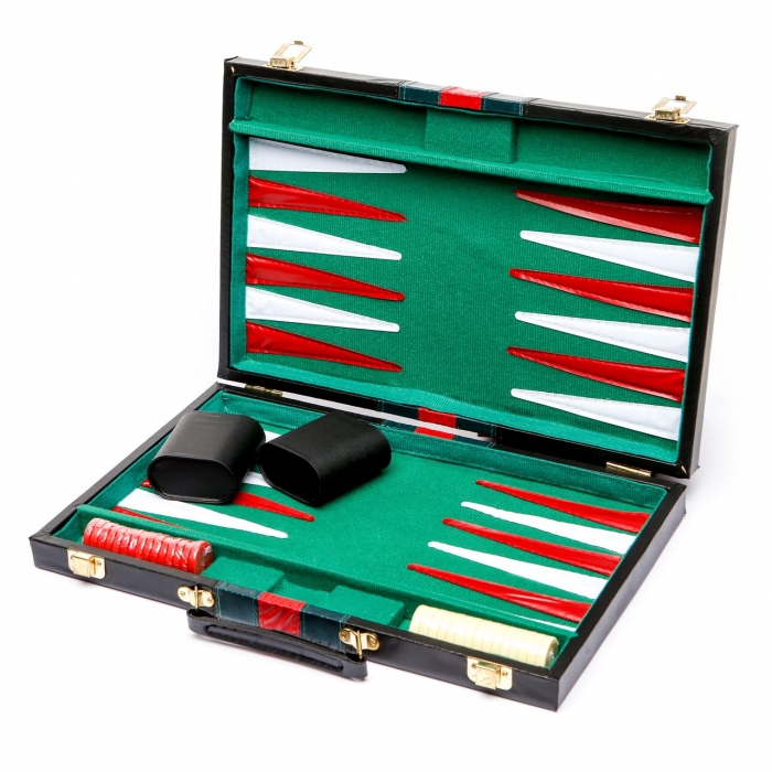 Нарды в чемодане из прессованной кожи 240089 Lucky Gamer - фото 1 Darunok.ua Нарды в чемодане из прессованной кожи 240089 Lucky Gamer