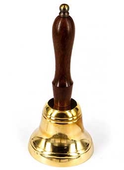 Дзвіночок з дерев'яною ручкою - фото Дарунок
